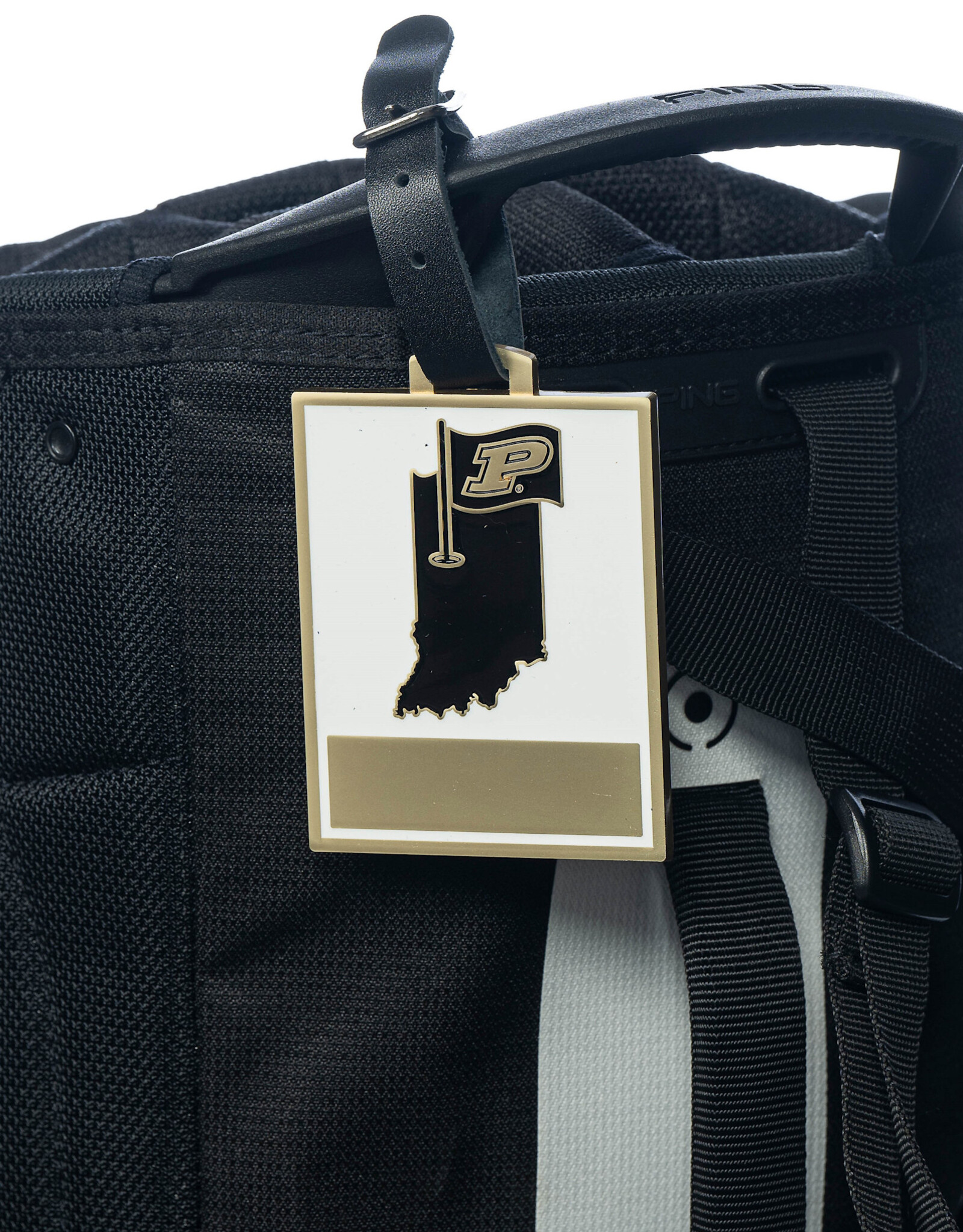 AHEAD METAL BAG TAG