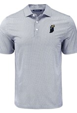 CUTTER & BUCK CB 1343 PIKE DIAMOND DOT PRINT POLO