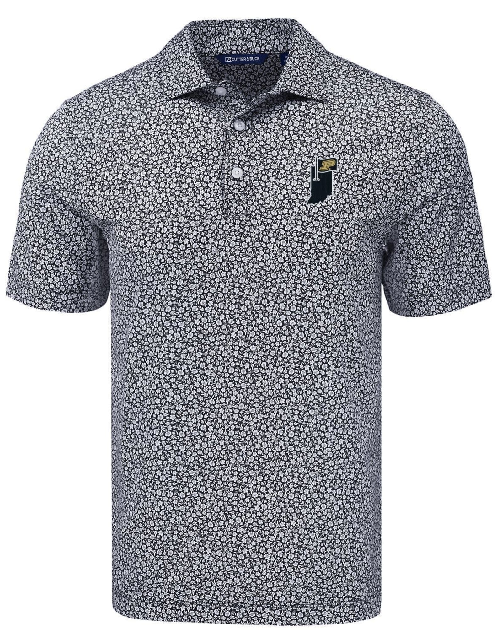 CUTTER & BUCK CB 1344 PIKE ECO FLORA PRINT POLO
