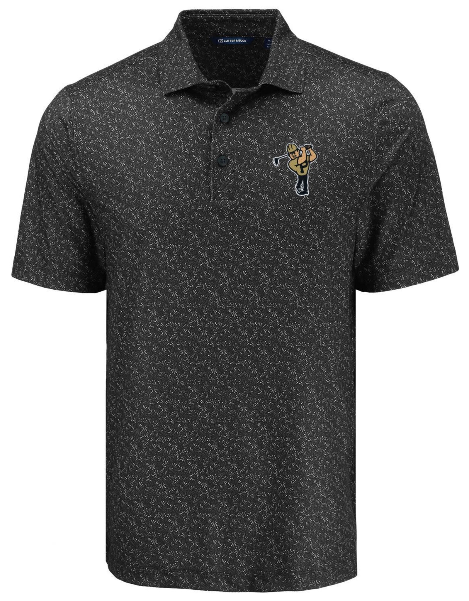 CUTTER & BUCK CB 1391 PIKE FERN PRINT POLO