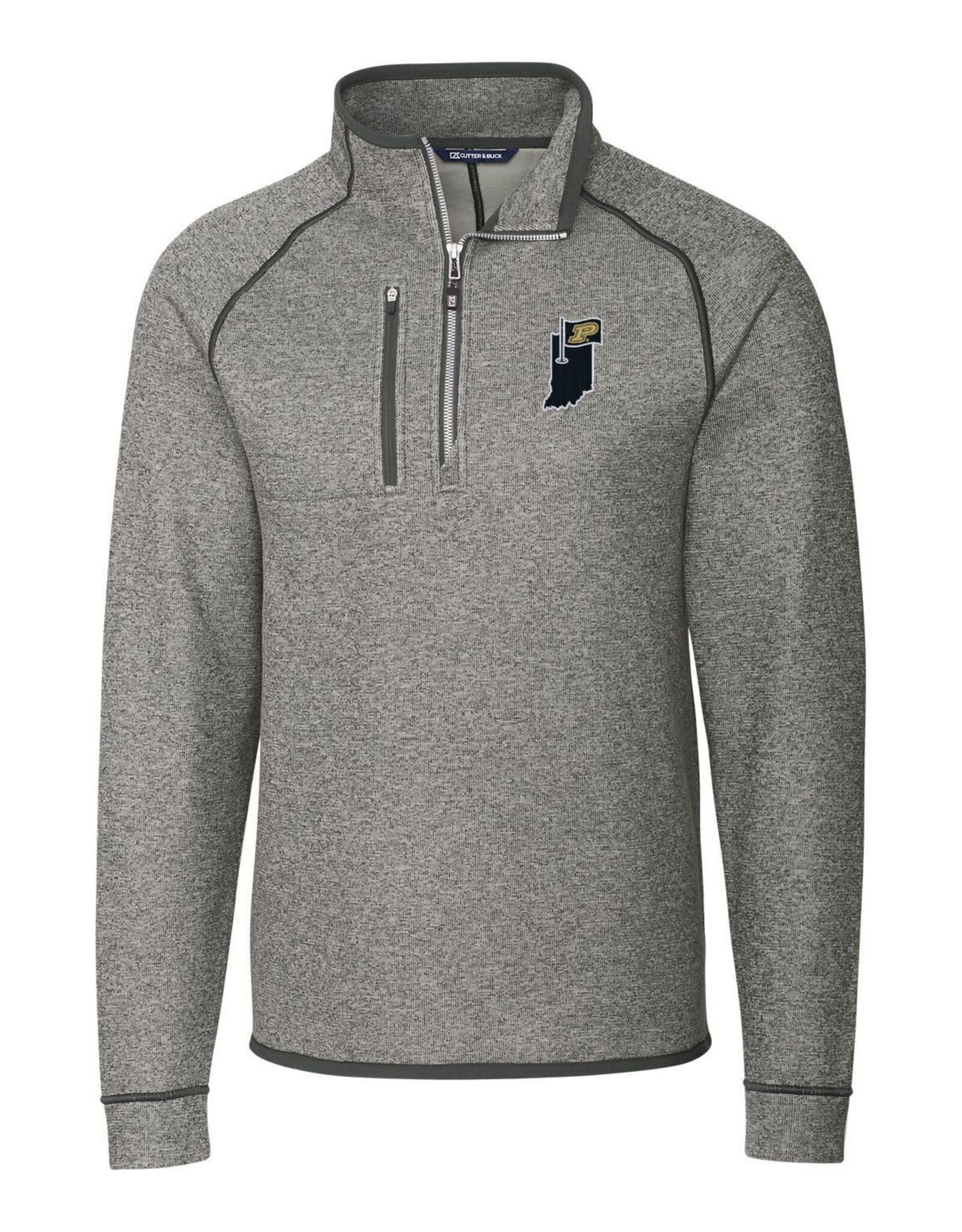 CUTTER & BUCK CB 0049 MAINSAIL KNIT SWEATER 1/2 ZIP