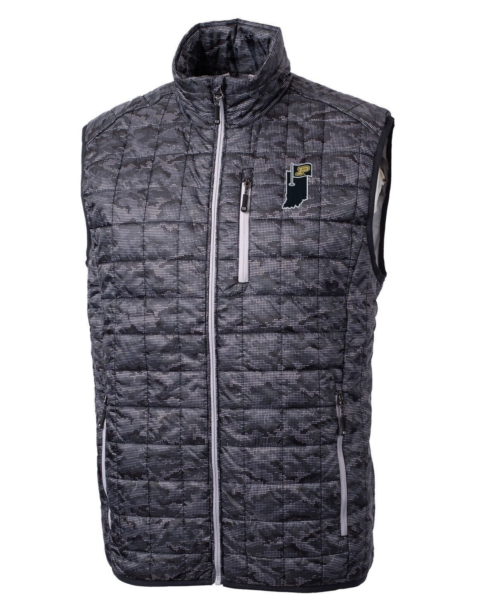 CUTTER & BUCK CB 0069 RAINIER PRINTED VEST