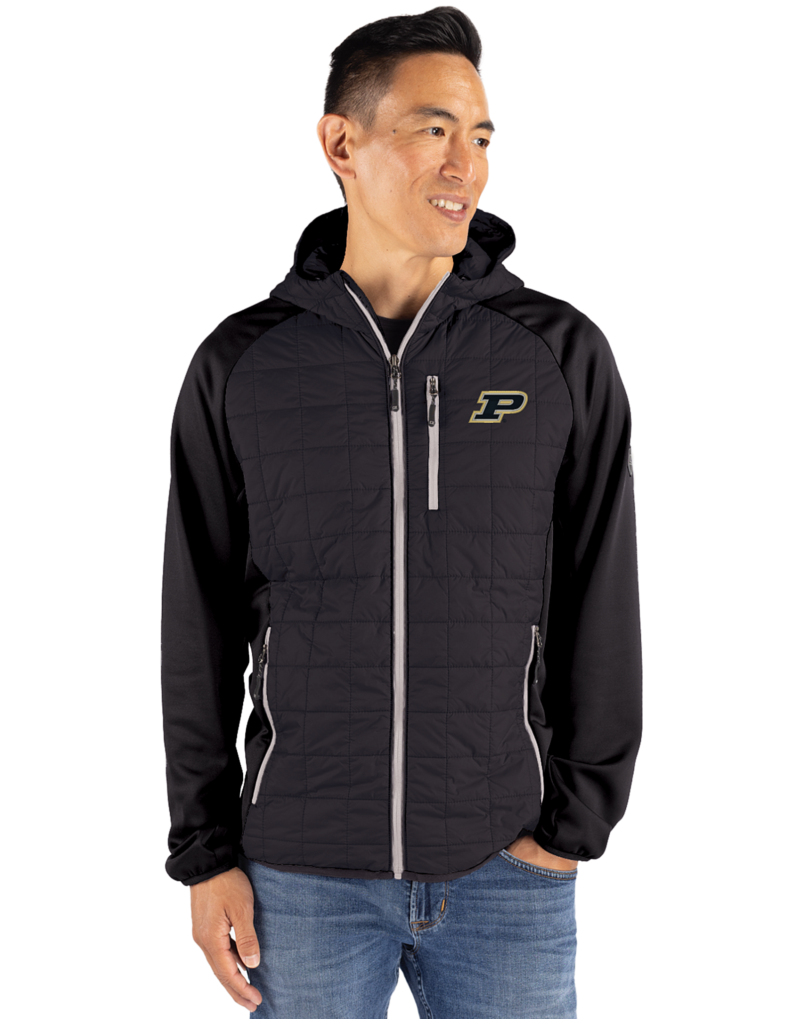 CUTTER & BUCK CB 0092 RAINIER PRIMALOFT FULL ZIP JACKET