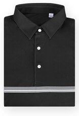 PURDUE GOLF COLLECTION PGC HAMILTON STRIPE POLO