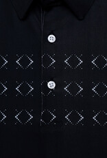 PURDUE GOLF COLLECTION PGC JUSTIN DOT ARGYLE ECOTEC POLO
