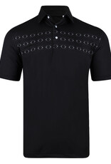 PURDUE GOLF COLLECTION PGC JUSTIN DOT ARGYLE ECOTEC POLO