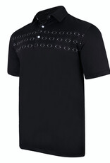 PURDUE GOLF COLLECTION PGC JUSTIN DOT ARGYLE ECOTEC POLO
