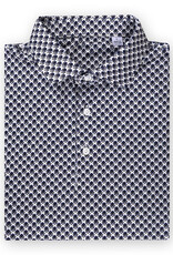 PURDUE GOLF COLLECTION PGC THE PANTHEON PRINT POLO