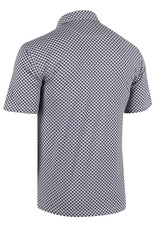 PURDUE GOLF COLLECTION PGC THE PANTHEON PRINT POLO