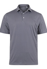 PURDUE GOLF COLLECTION PGC THE PANTHEON PRINT POLO