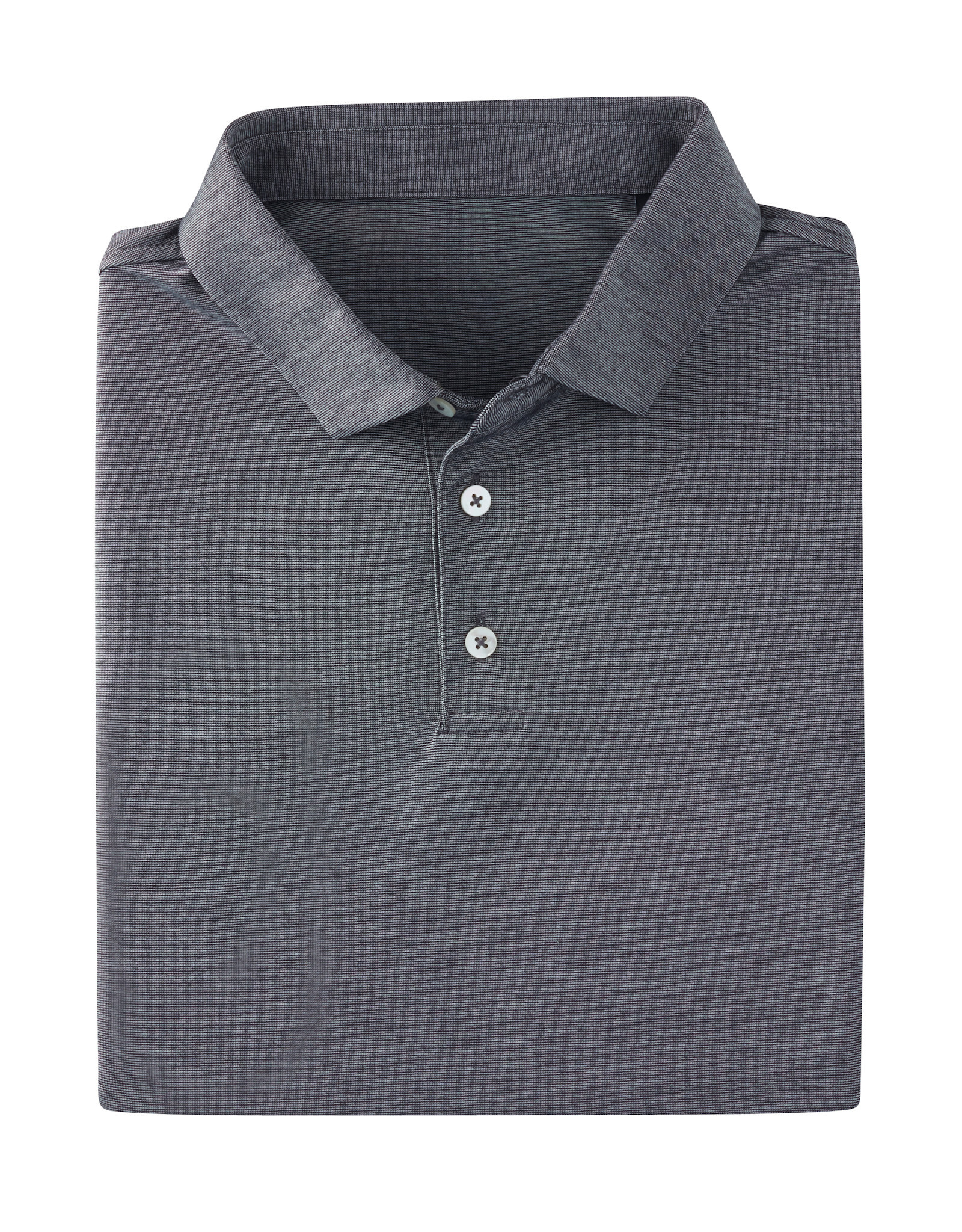 PURDUE GOLF COLLECTION PGC BUTTER STRIPE POLO