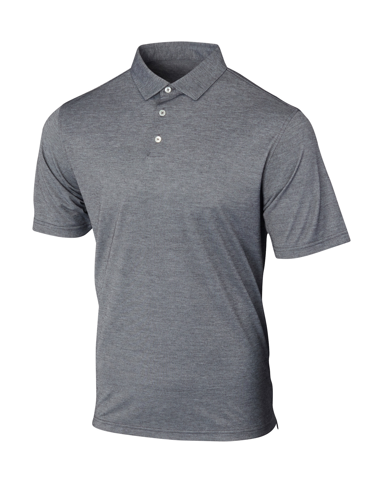 PURDUE GOLF COLLECTION PGC BUTTER STRIPE POLO
