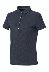 PURDUE GOLF COLLECTION PGC WOMEN'S SKYWALKER DOT ECOTEC POLO