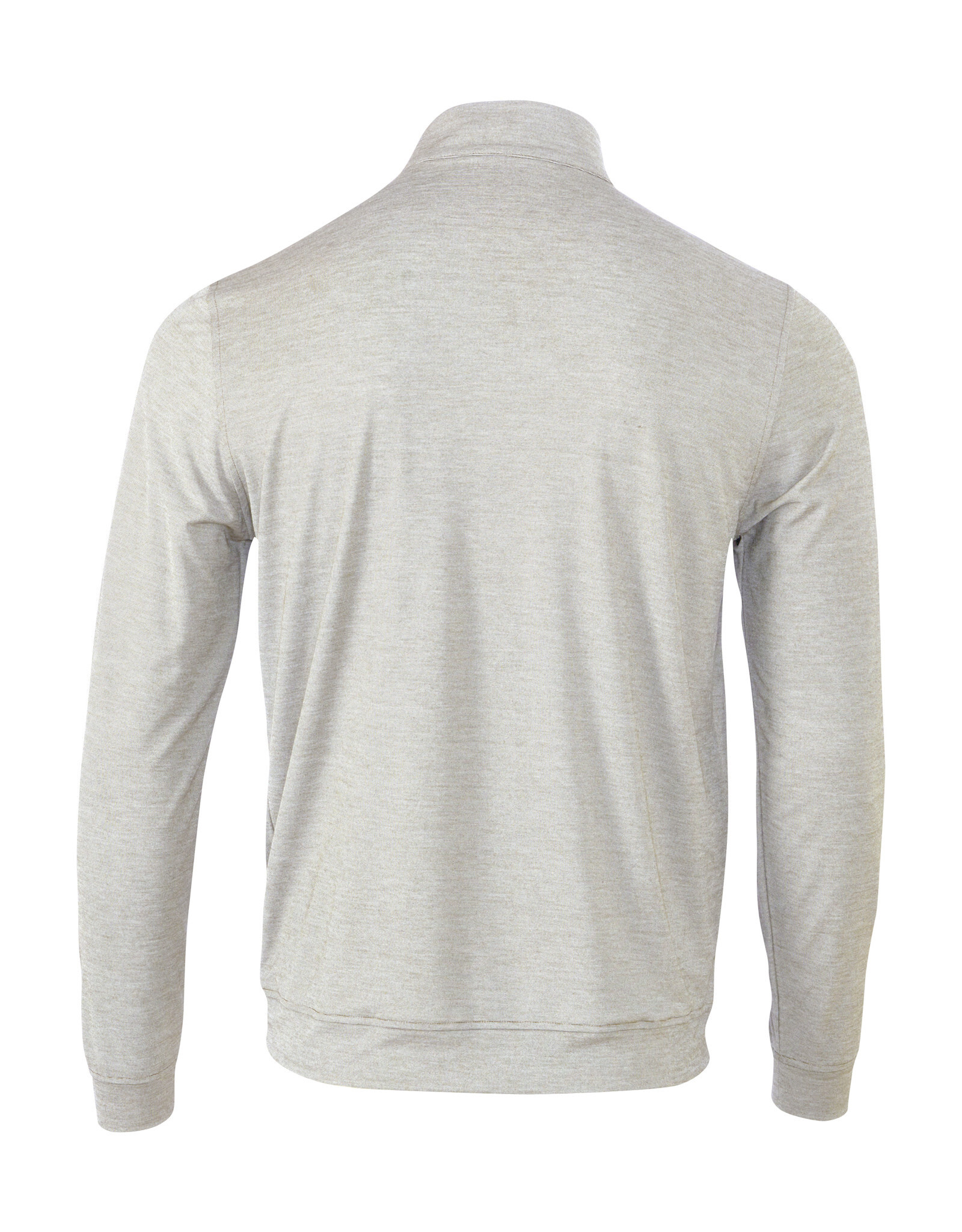 PURDUE GOLF COLLECTION PGC BUTTER STRIPE 1/2 ZIP