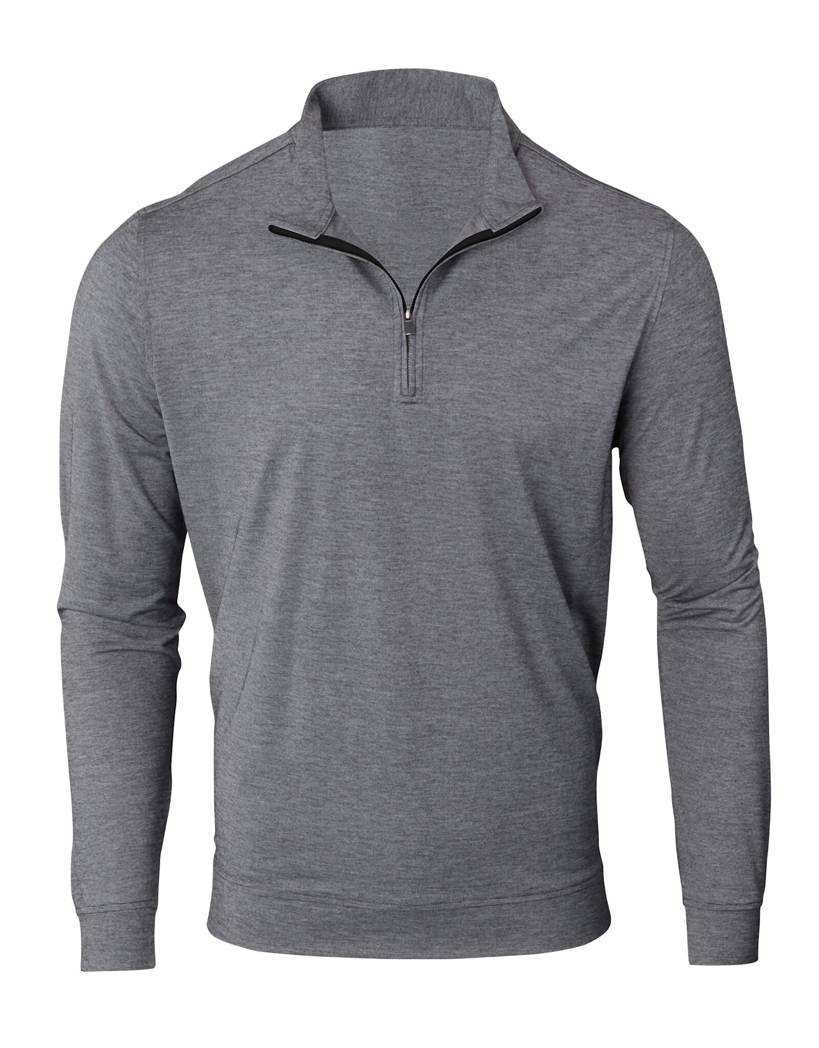 PURDUE GOLF COLLECTION PGC BUTTER STRIPE 1/2 ZIP