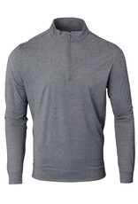 PURDUE GOLF COLLECTION PGC BUTTER STRIPE 1/2 ZIP