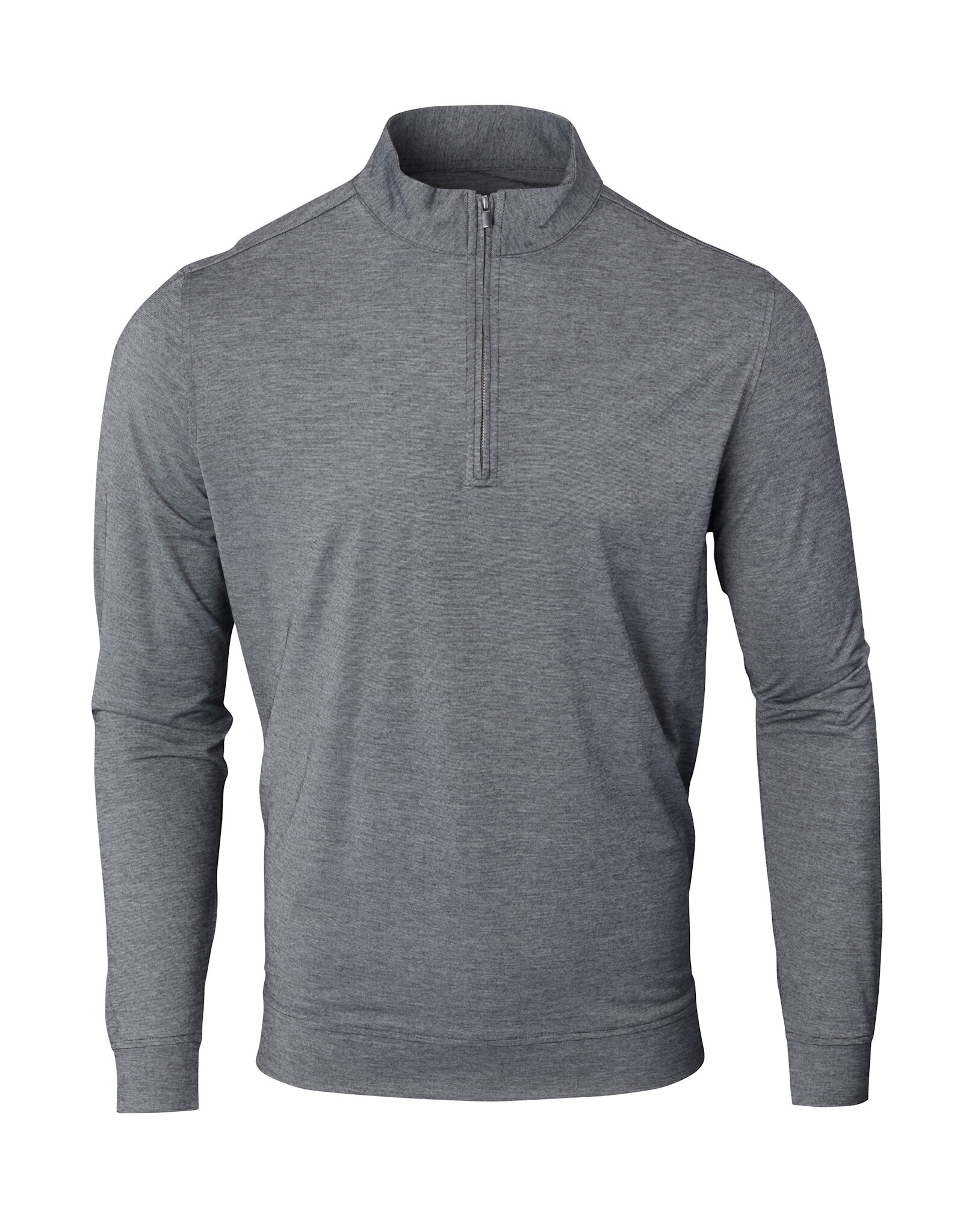 PURDUE GOLF COLLECTION PGC BUTTER STRIPE 1/2 ZIP