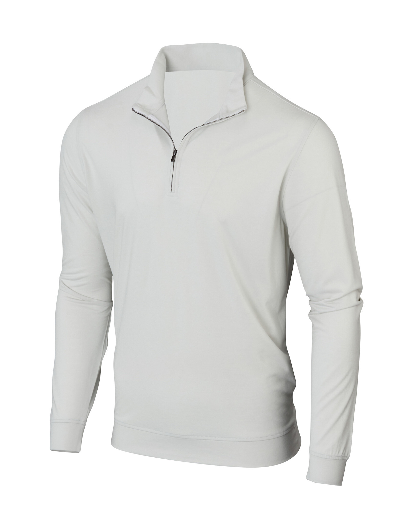 PURDUE GOLF COLLECTION PGC BUTTER STRIPE 1/2 ZIP
