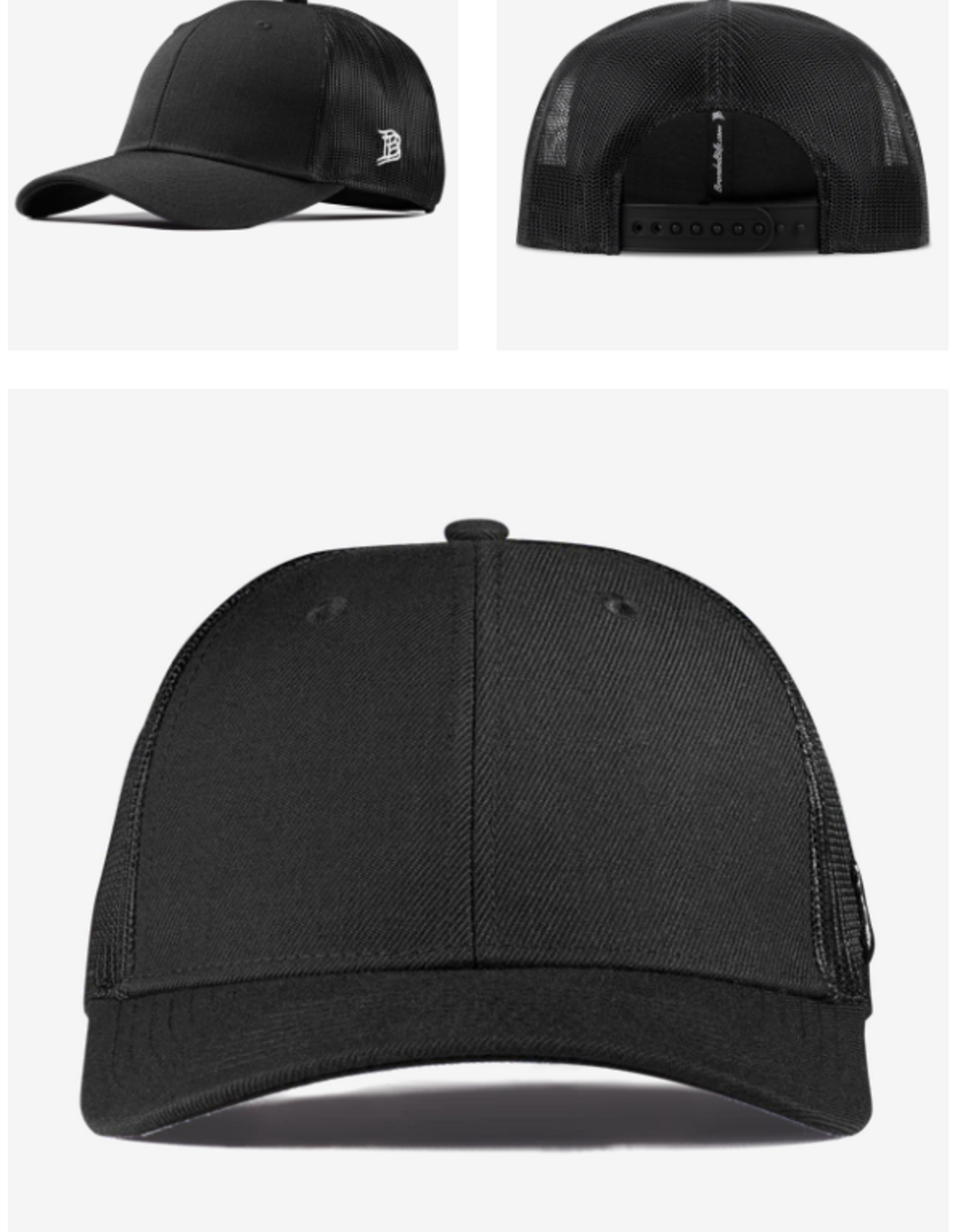 BRANDED BILLS BB CURVED TRUCKER HAT