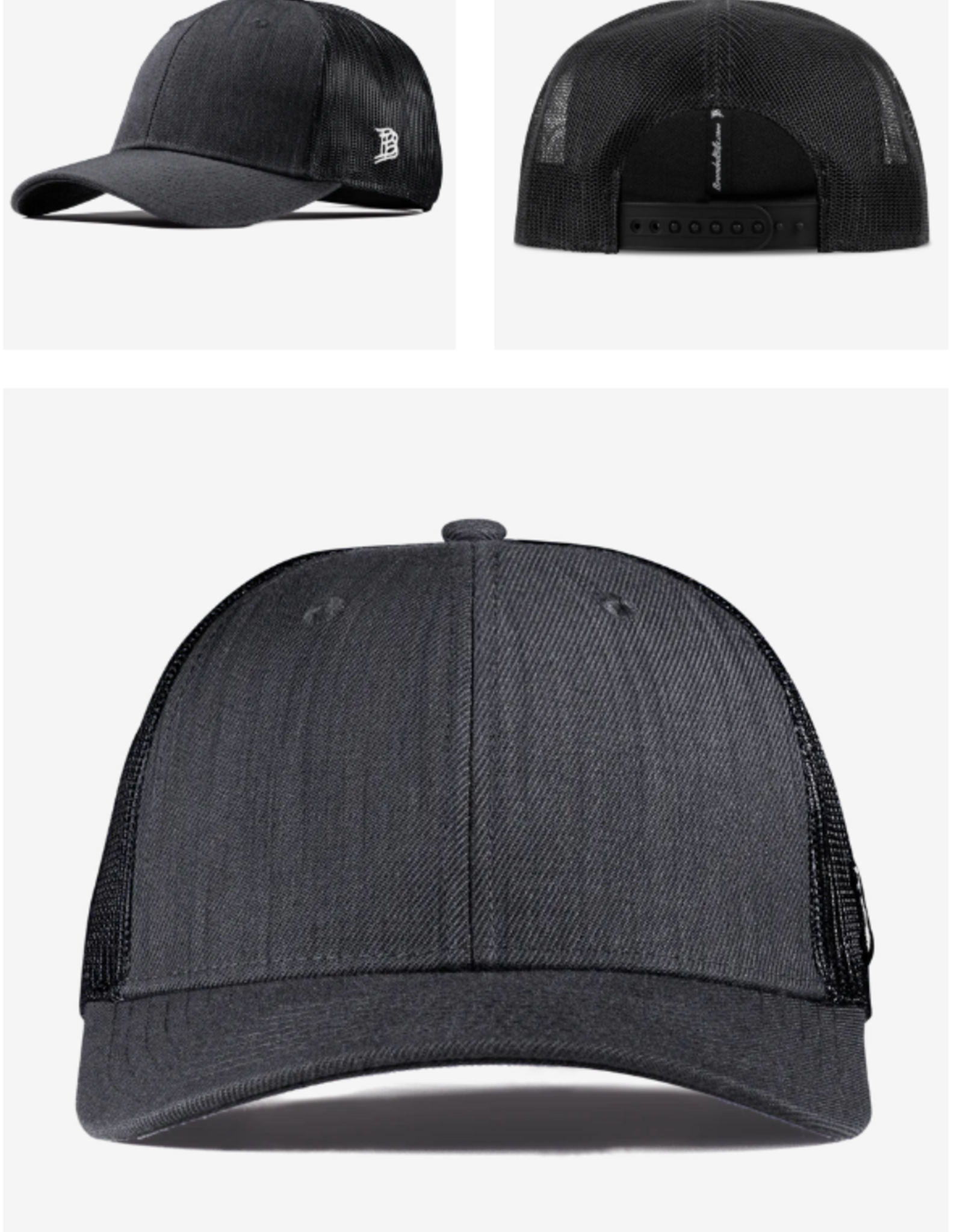 BRANDED BILLS BB CURVED TRUCKER HAT
