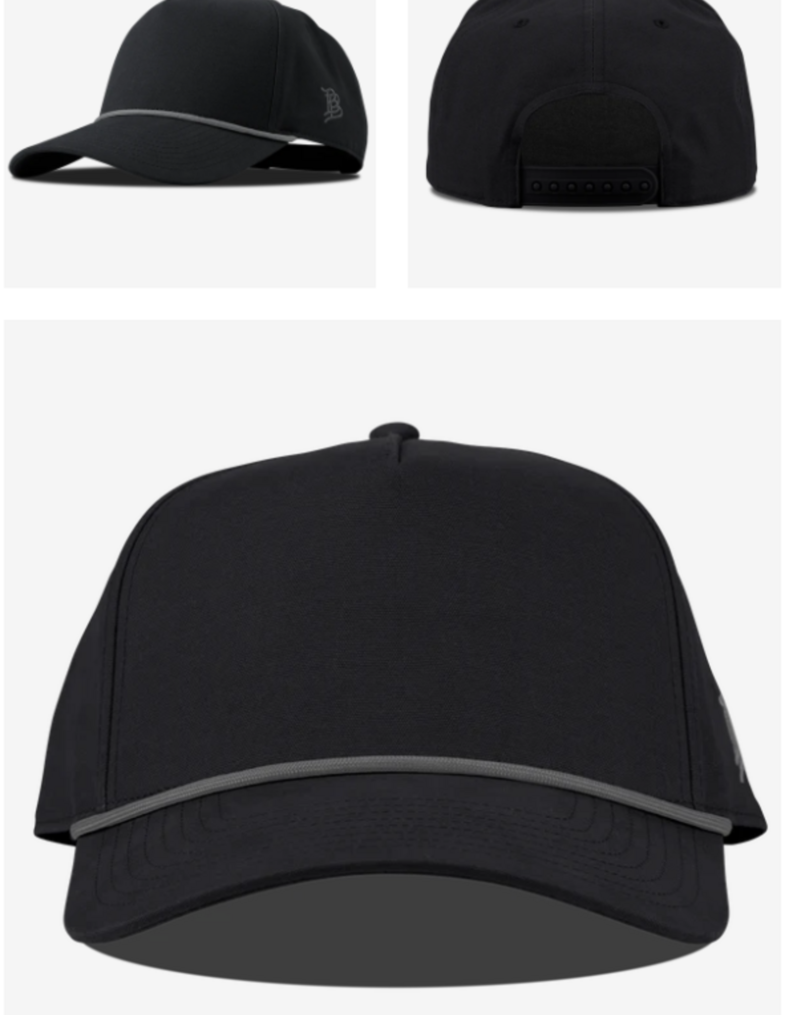 BRANDED BILLS BB CURVED CANVAS ROPE HAT