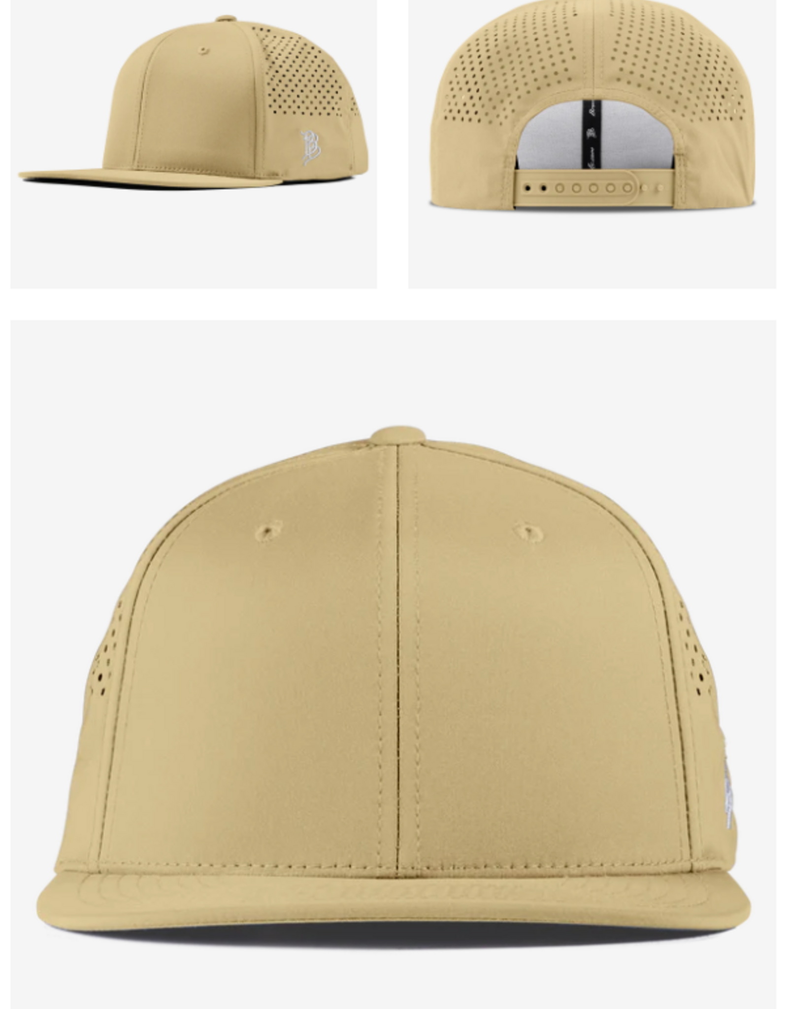 BRANDED BILLS BB FLAT-BILL PERFORMANCE HAT