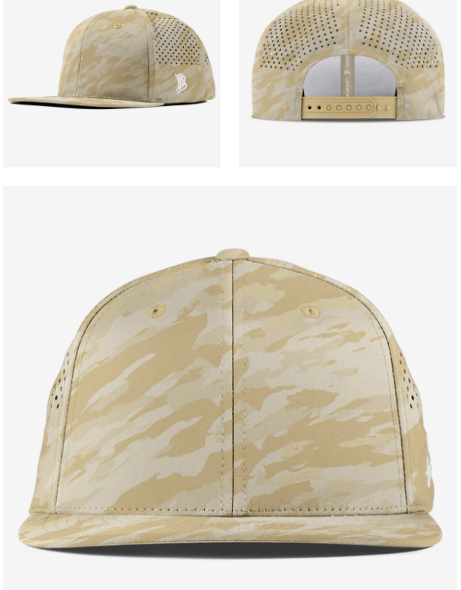 BRANDED BILLS BB FLAT-BILL PERFORMANCE HAT