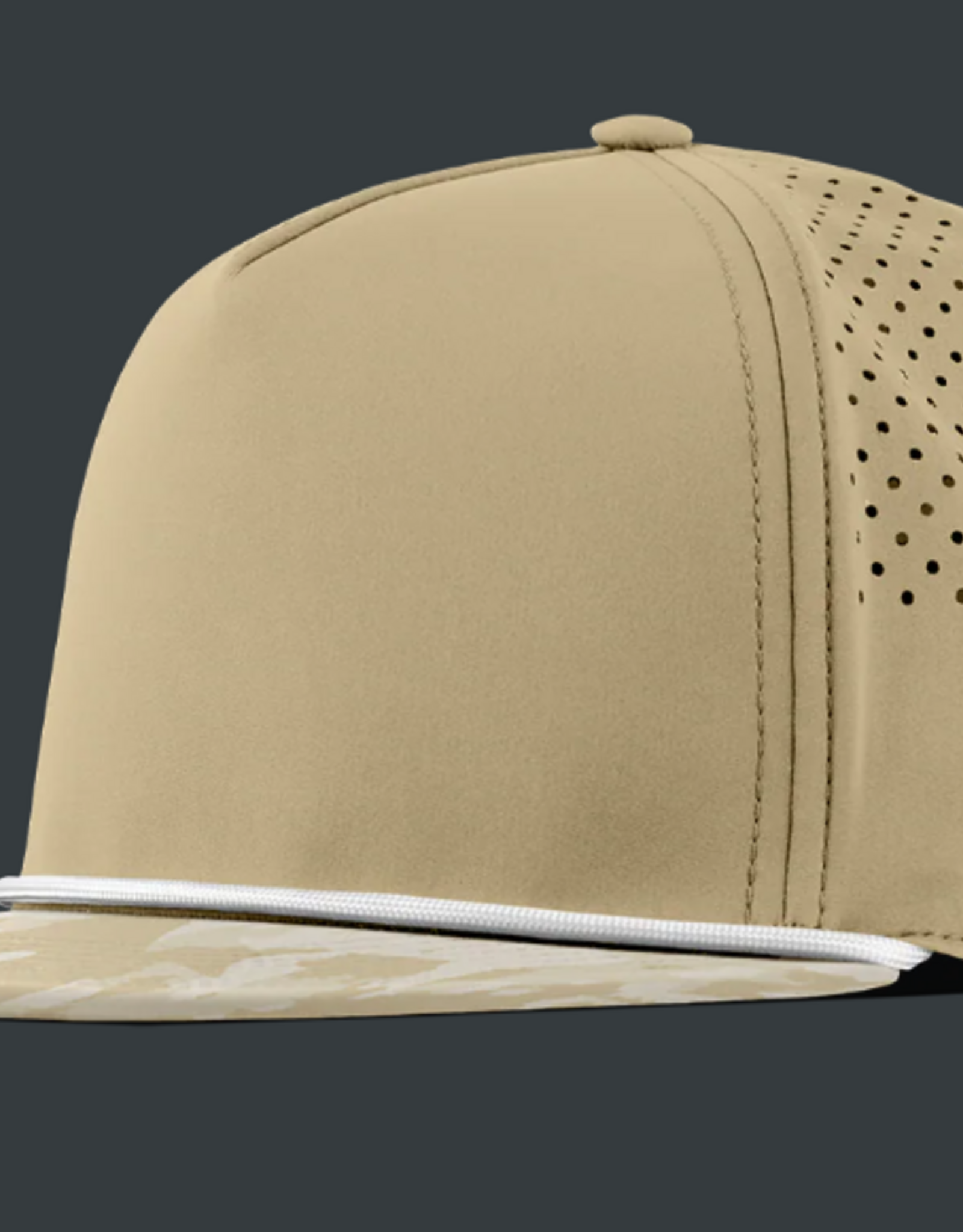 BRANDED BILLS BB FLAT-BILL 5-PANEL ROPE HAT