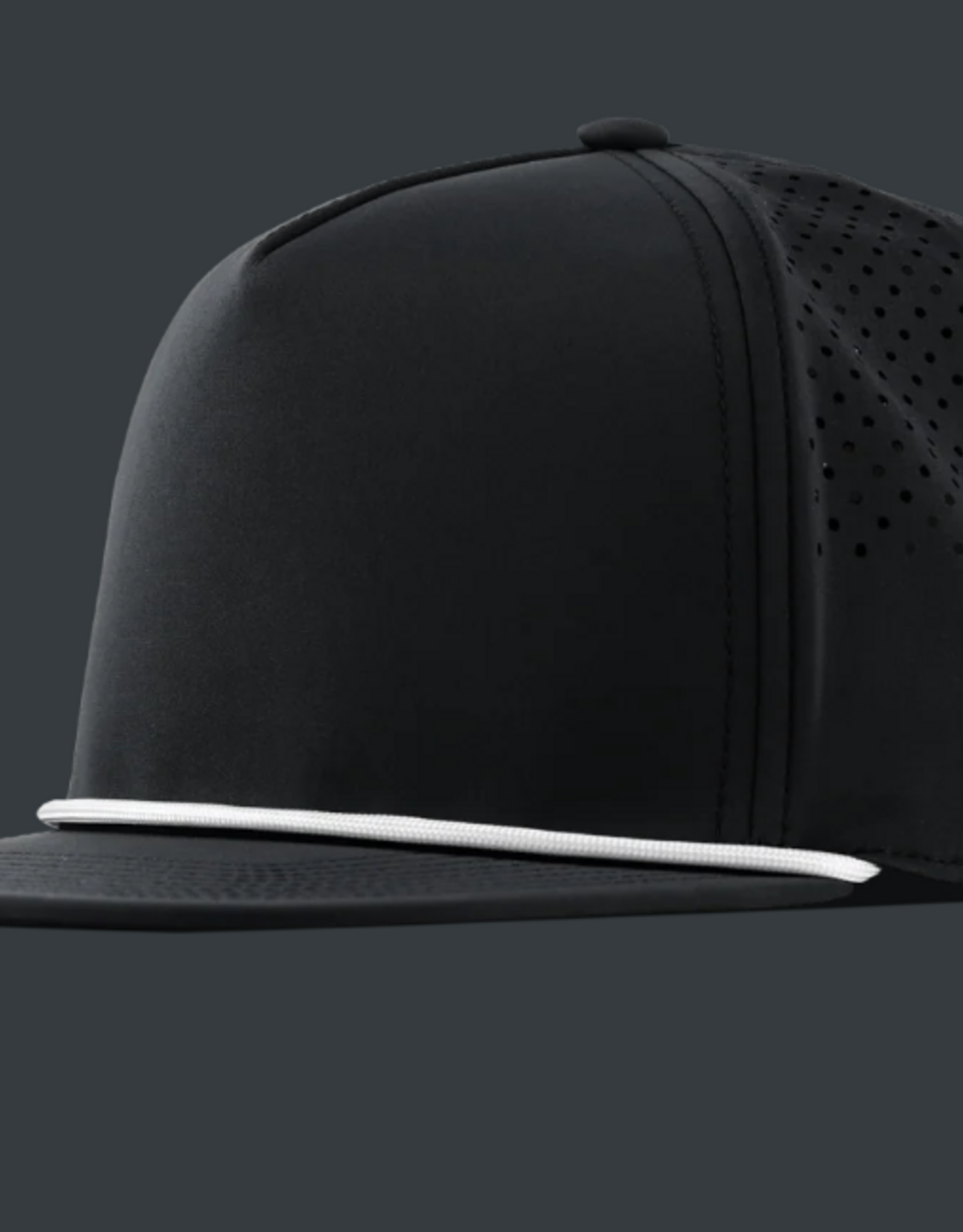 BRANDED BILLS BB FLAT-BILL 5-PANEL ROPE HAT
