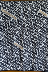 AHEAD AHEAD PURDUE BLOCK TEXT TOWEL