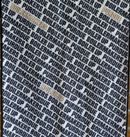 AHEAD AHEAD PURDUE BLOCK TEXT TOWEL