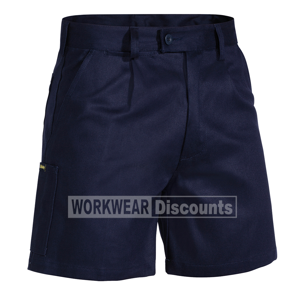 Bisley BSH1007 Cotton Drill Shorts Workwear Discounts