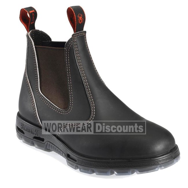 redback steel toe work boots