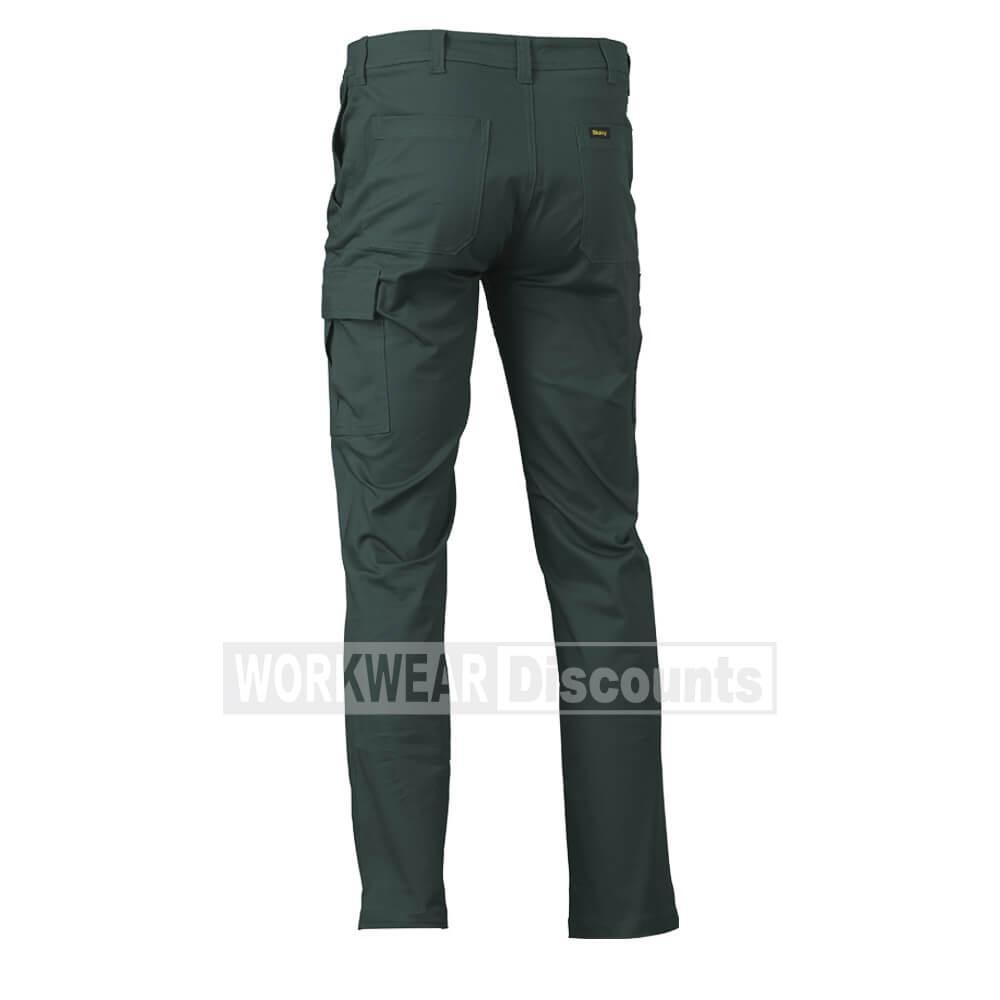 Bisley BPC6008 Stretch Cotton Drill Cargo Pants Workwear Discounts