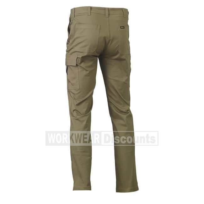 Bisley BPC6008 Stretch Cotton Drill Cargo Pants Workwear Discounts