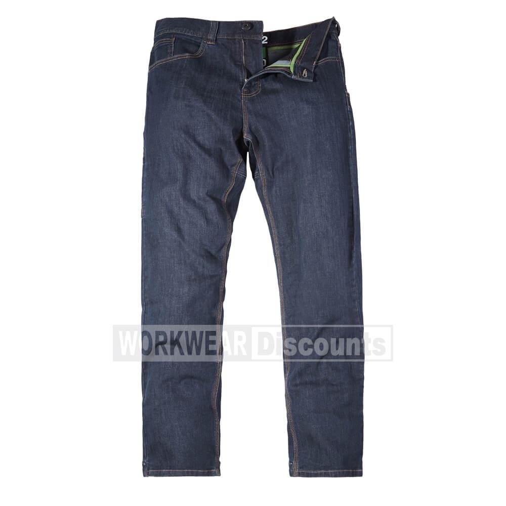 stretch work jeans