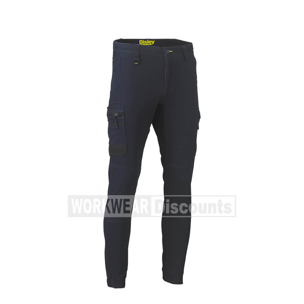 bisley cuffed work pants