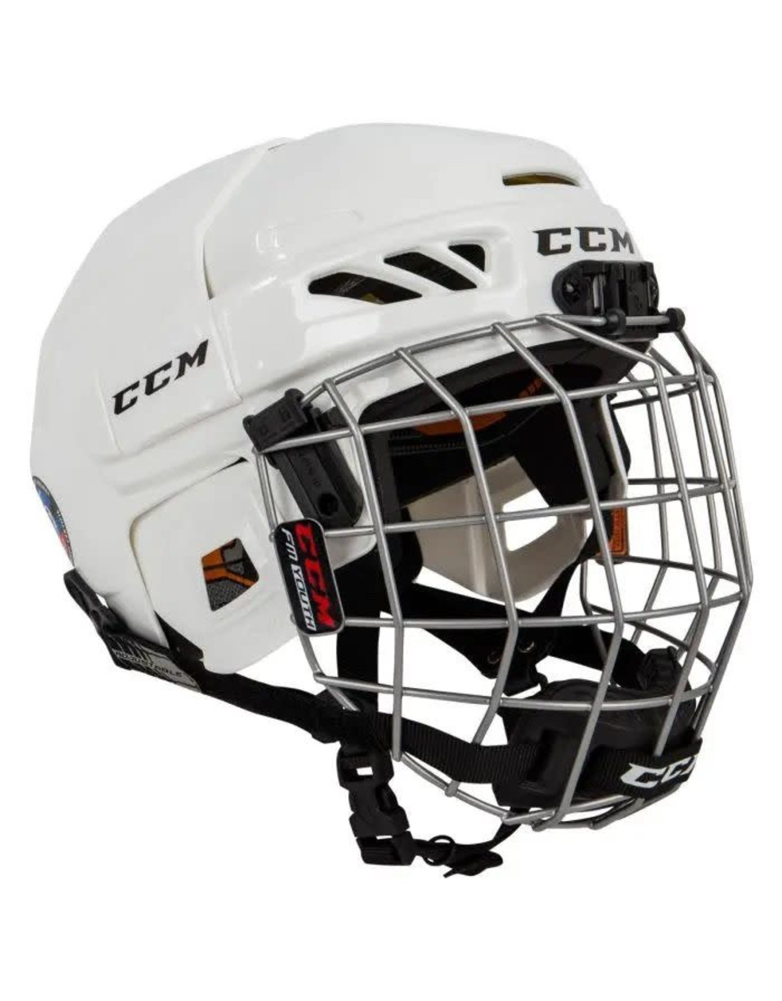 CCM Fitlite 3DS Youth, Hockey Helmet with Cage
