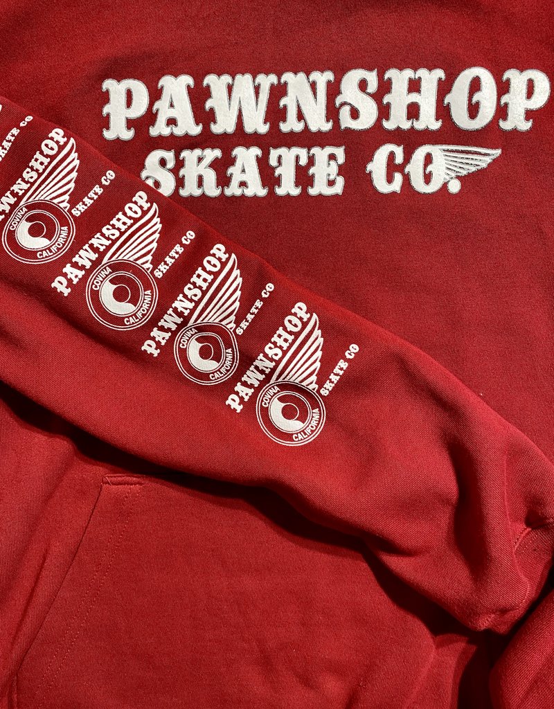 Pawn Print Stamp Hoodie (Sleeve Logo's)