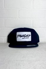 Pawnshop Pawn Outhouse Rope Hat BLK/WHT Patch