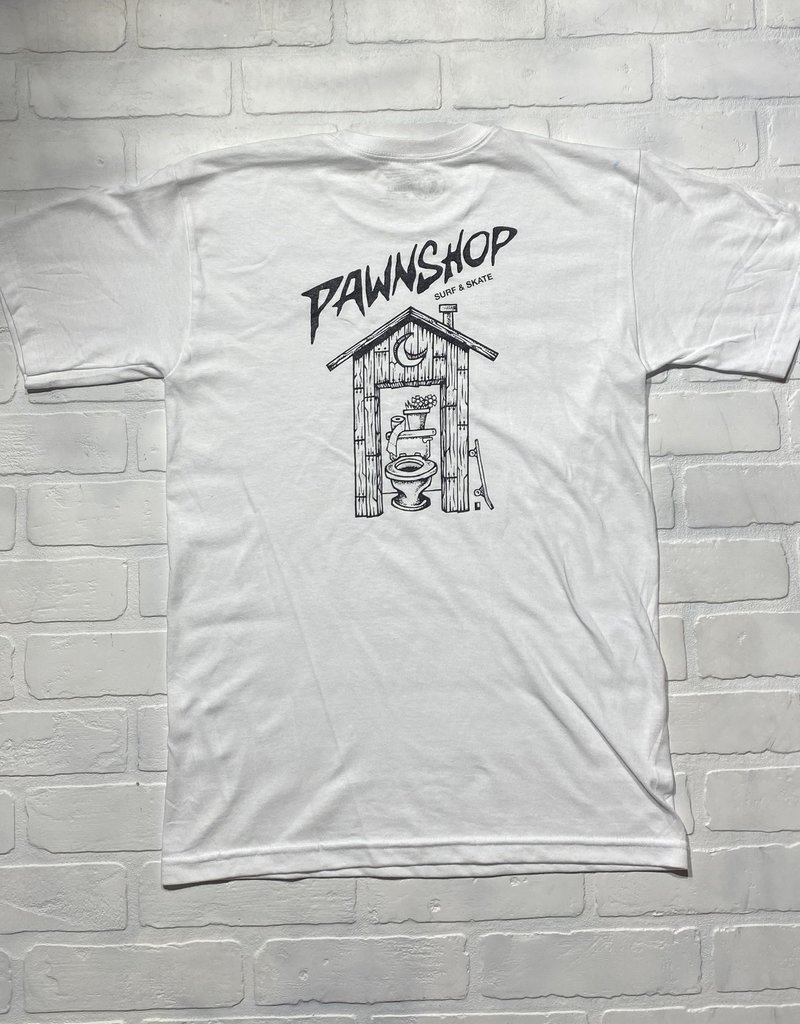 Pawnshop Pawnshop "Outhouse" Tee White