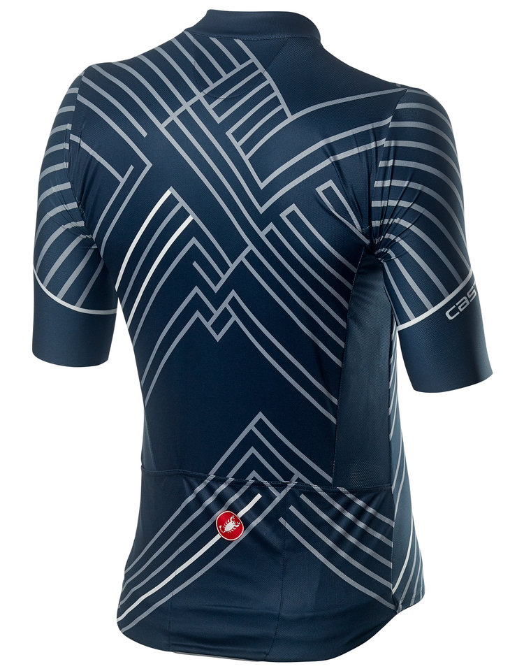 Castelli Castelli Maillot Passo Bleu Foncé