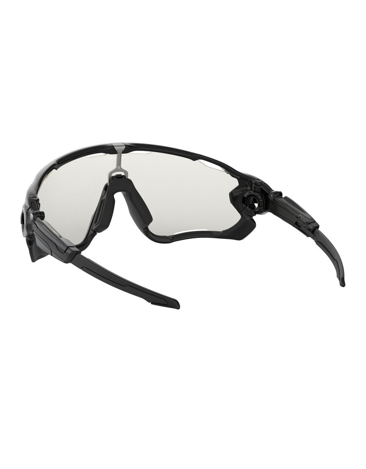 Oakley OAKLEY Jawbreaker Polished Black w/ Clear to Black Iridium Photochromic
