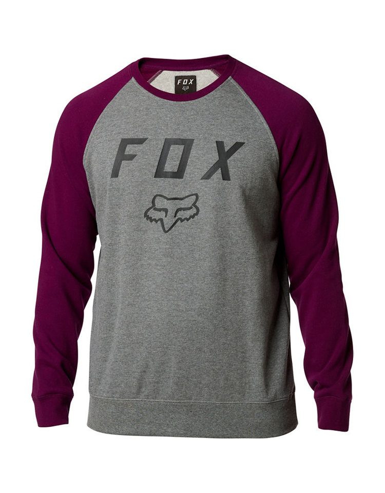Fox Fox Hoodie Legacy Crew Fleece Mauve