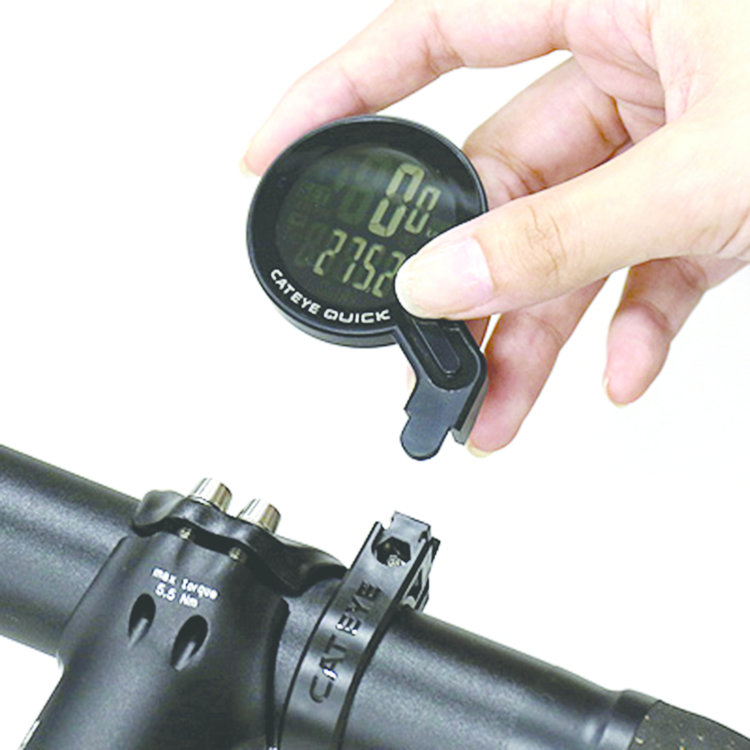 Cat Eye CatEye, Quick, Cyclomètre, GPS: Non, Cardio: Non, Cadence: Non, Noir