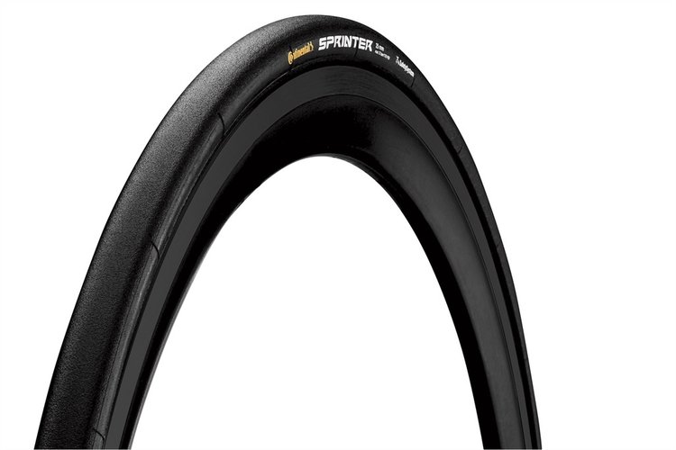 Continental Continental Boyau Sprinter 28x25 Noir + Black Chili