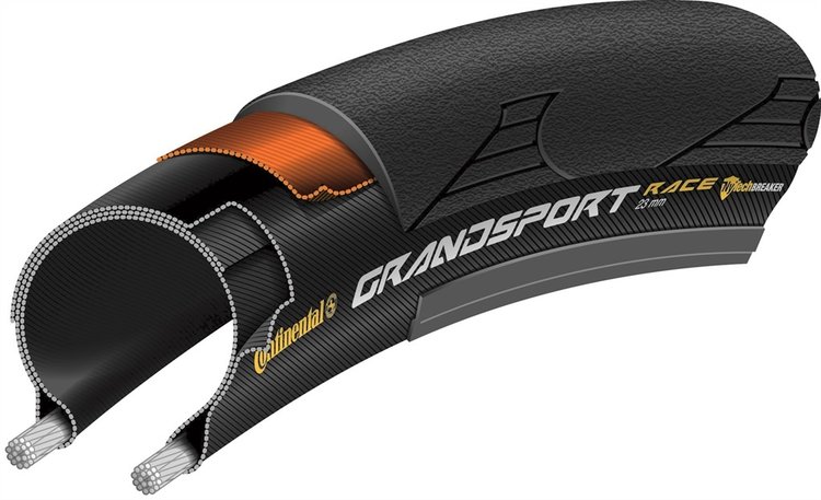 Continental Continental Pneu Grand Sport Race 700x28 pliable