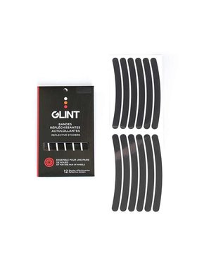 GLINT Reflective GLINT Reflective, Ensemble pour roues, Noir, Kit
