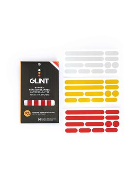 GLINT Reflective GLINT Reflective, Ensemble pour cadre 3 couleurs, Blanc/Jaune/Rouge, Kit
