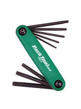 Park Tool Park Tool, TWS-2, Clés Torx repliables, T7, T9, T10, T15, T20, T25, T27, T30 et T40